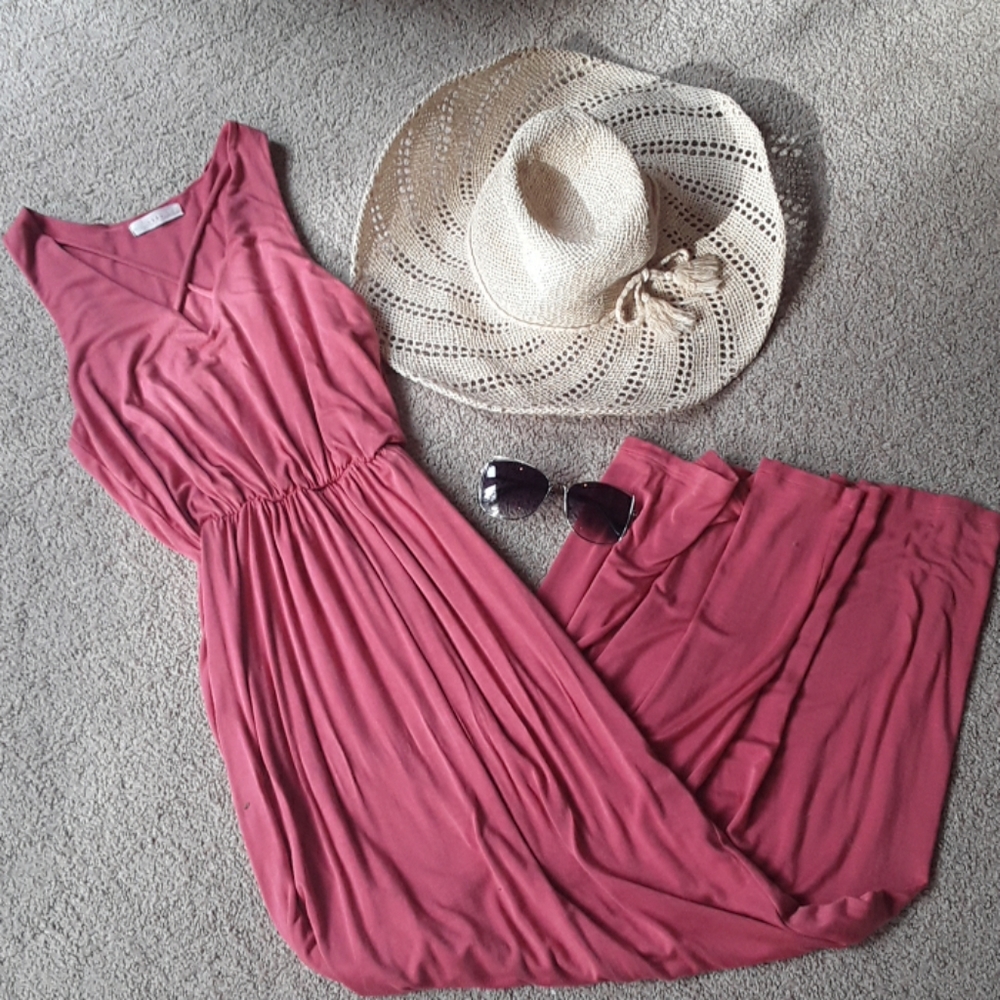 Lush Maxi Dress XS Pink